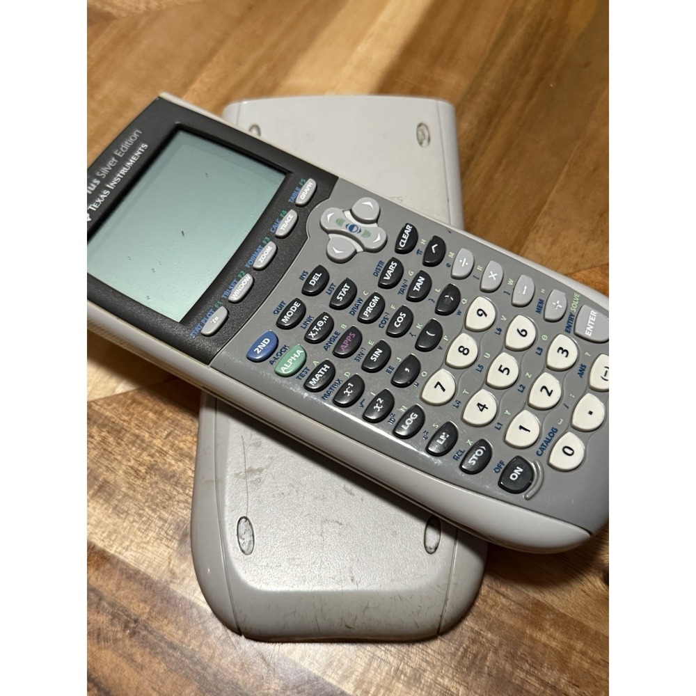 Texas Instruments TI-84 Plus Silver Edition Graphing Calculator Tested - Picture 2 of 6
